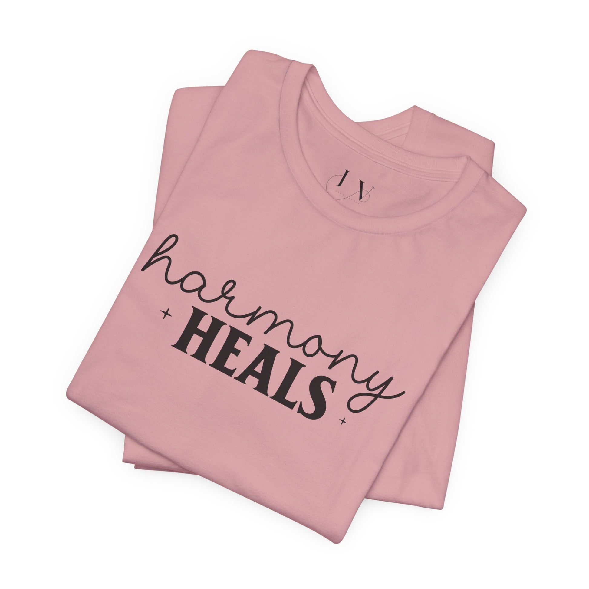 Harmony Heals Short Sleeve T Shirt - JOURNAL VENUE