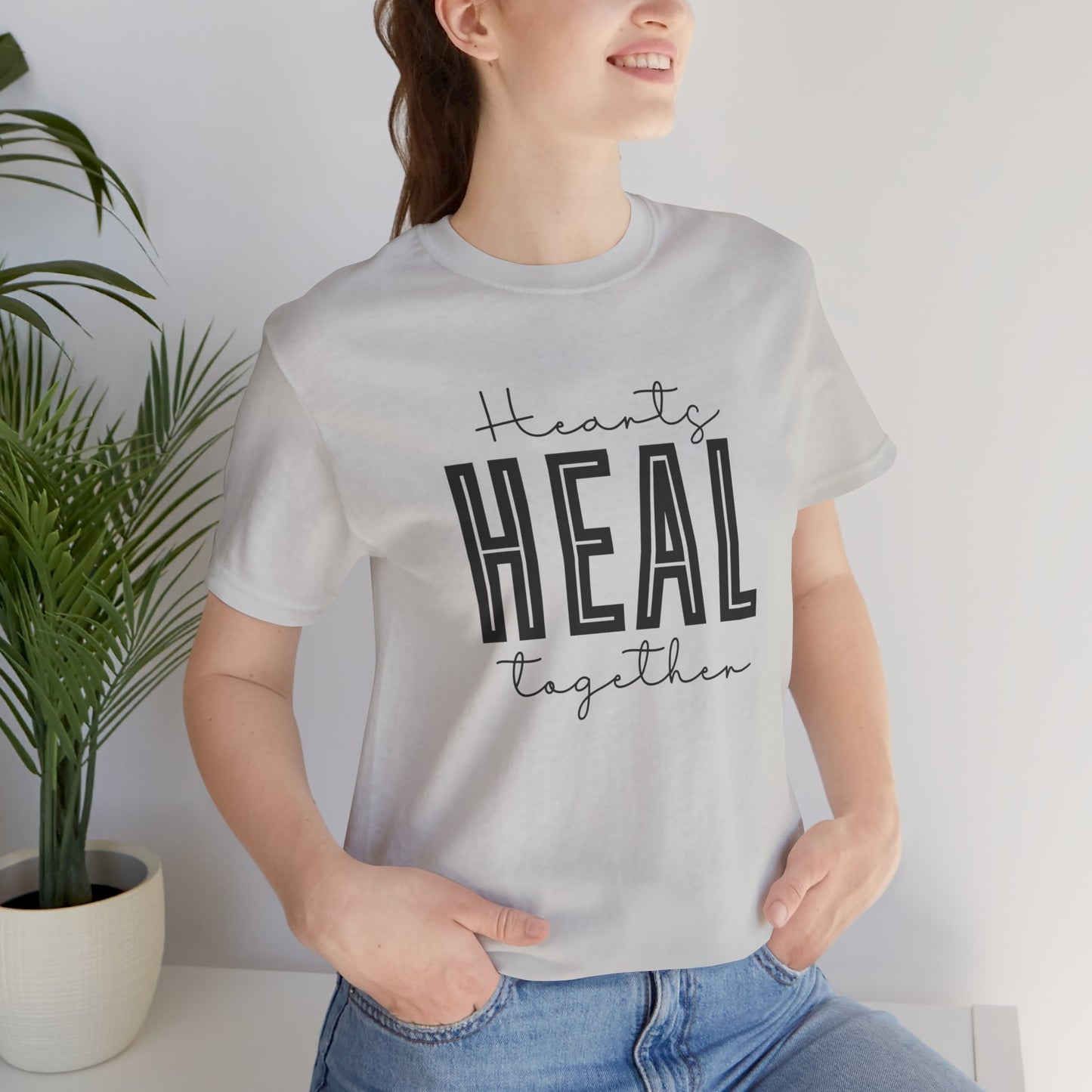 Hearts Heal Together Short Sleeve T-Shirt