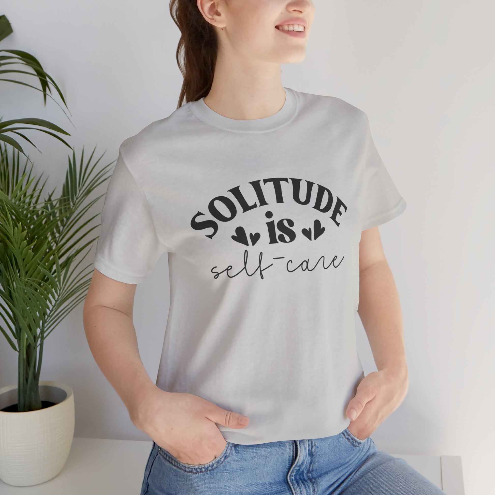 Solitude is Self Care T-Shirt - JOURNAL VENUE