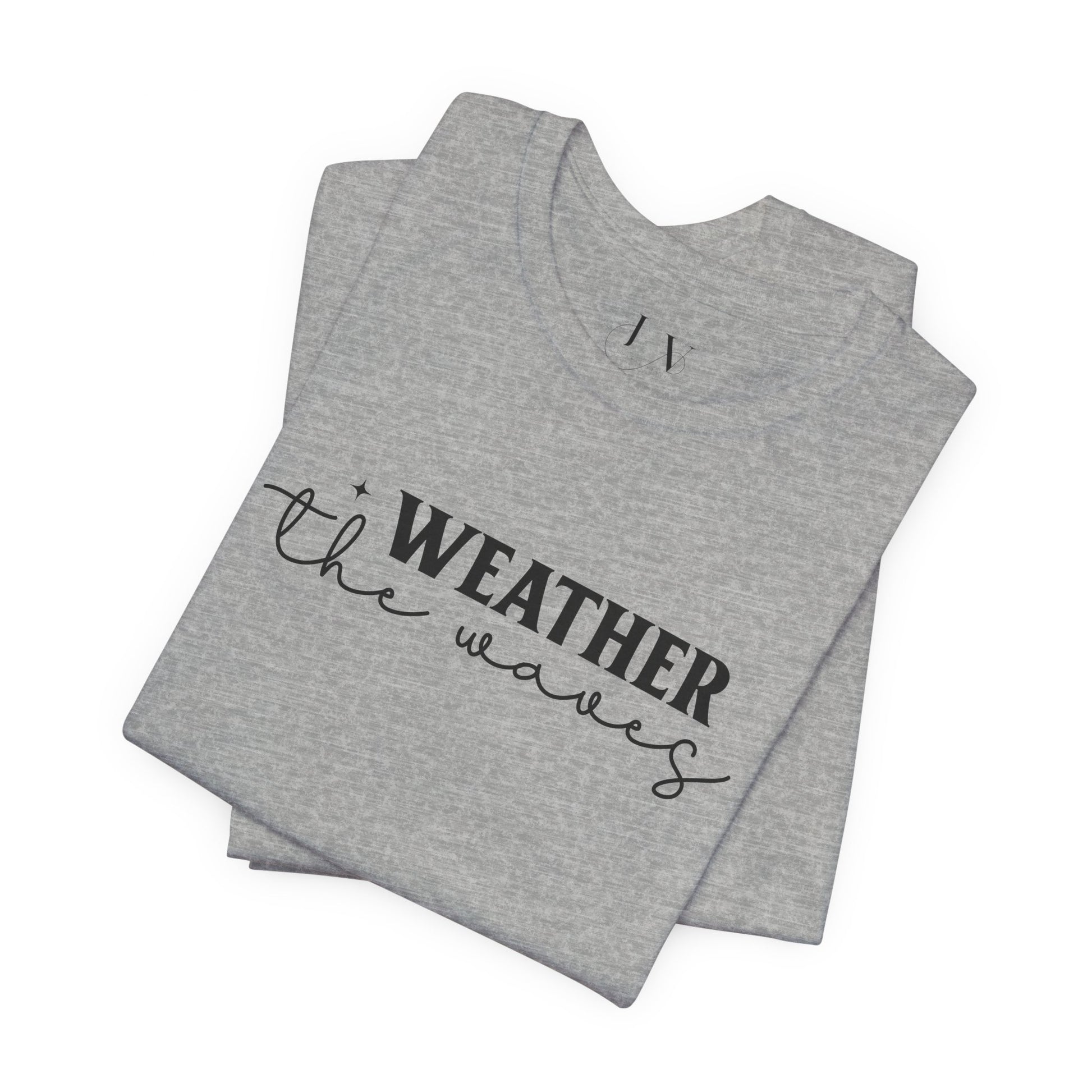 Weather The waves Self Care Unisex Jersey Short Sleeve T-Shirt - JOURNAL VENUE