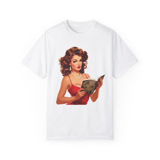 Vintage Retro Reading Mum T-shirt - JOURNAL VENUE