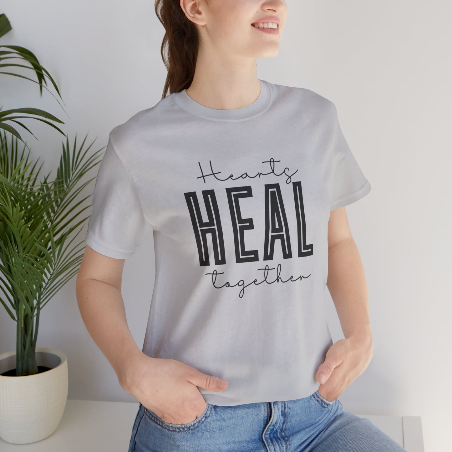 Hearts Heal Together Short Sleeve T-Shirt