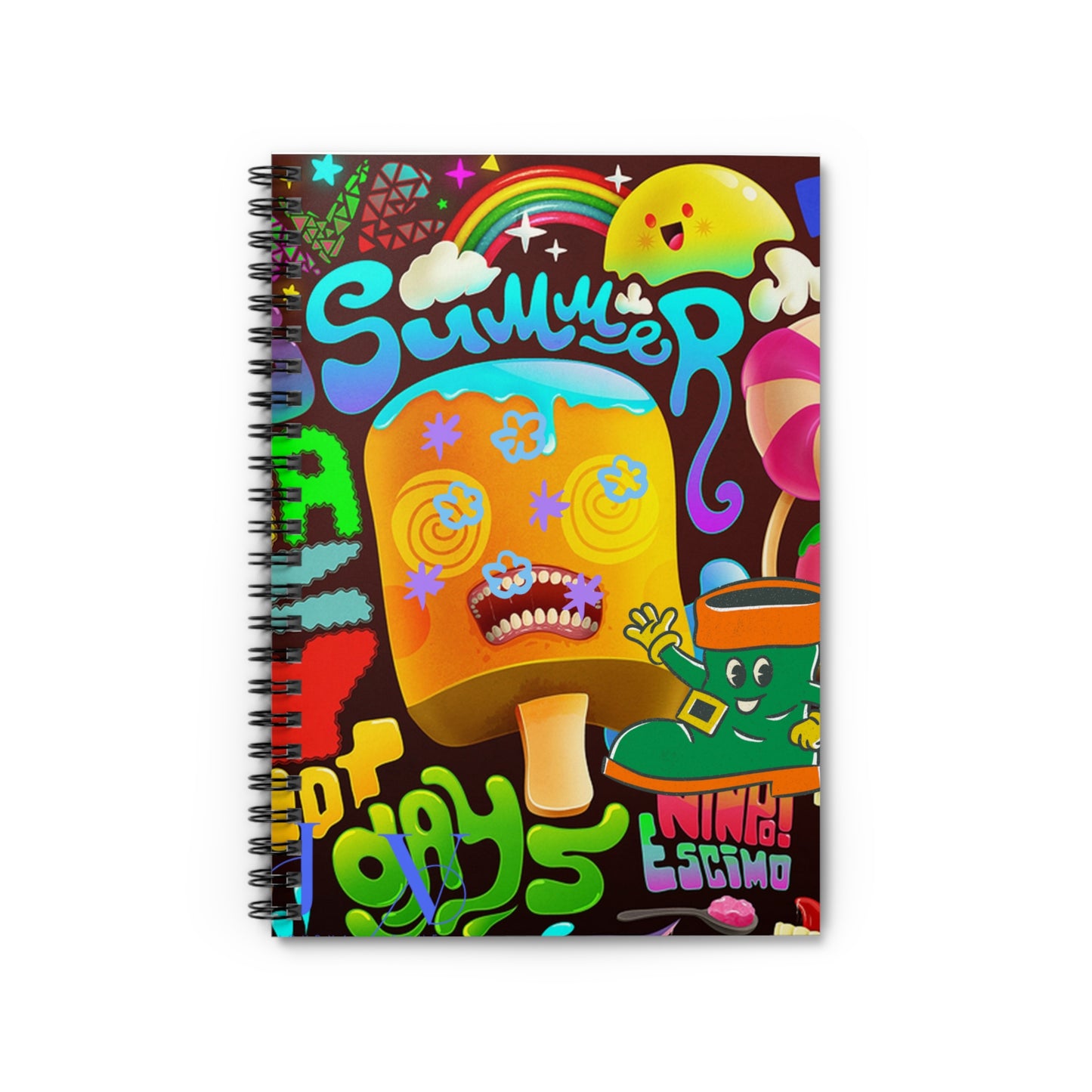 Cute Spiral Notebooks  For Kids - JOURNAL VENUE