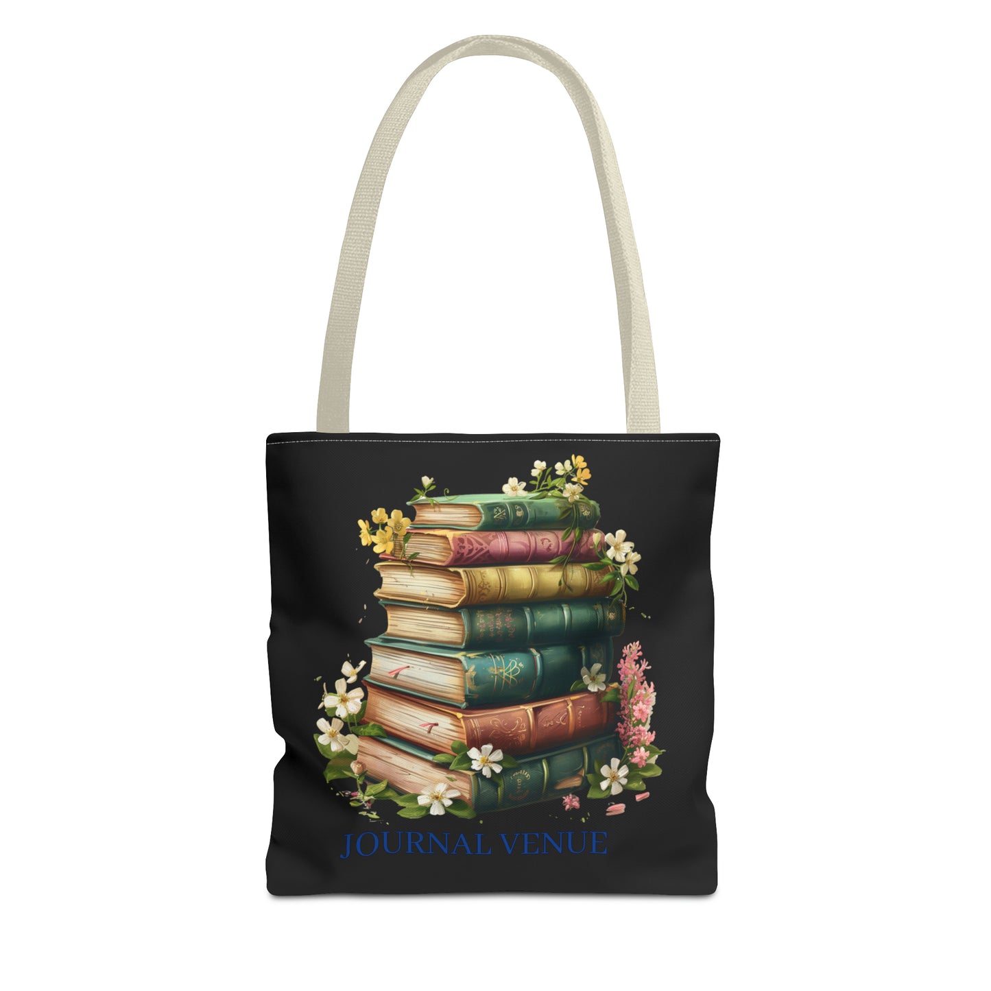 Cute Bookworm Tote Bag - JOURNAL VENUE