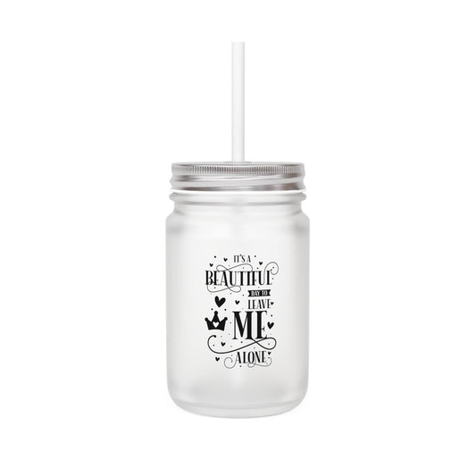 Funny Frosted Mason Jar - JOURNAL VENUE