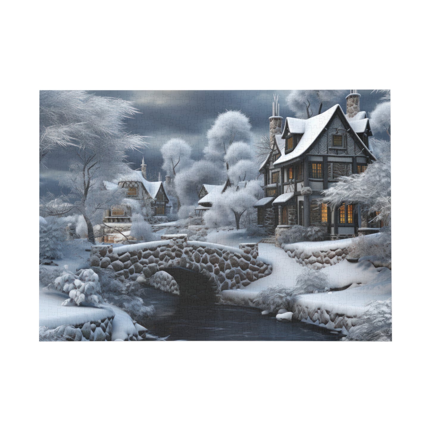 Fantasy Winter Wonderland Puzzle - JOURNAL VENUE