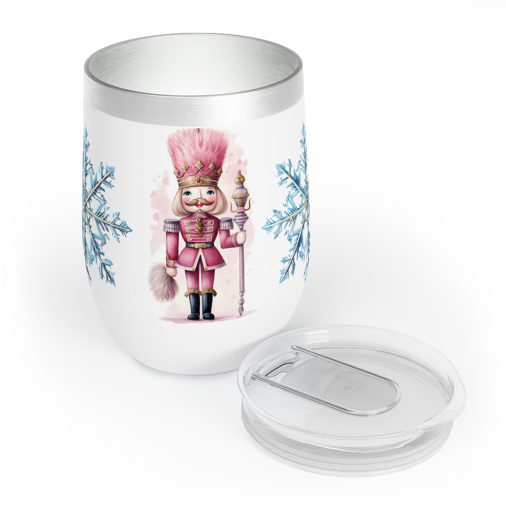 Christmas Nutcracker Wine Tumbler - JOURNAL VENUE