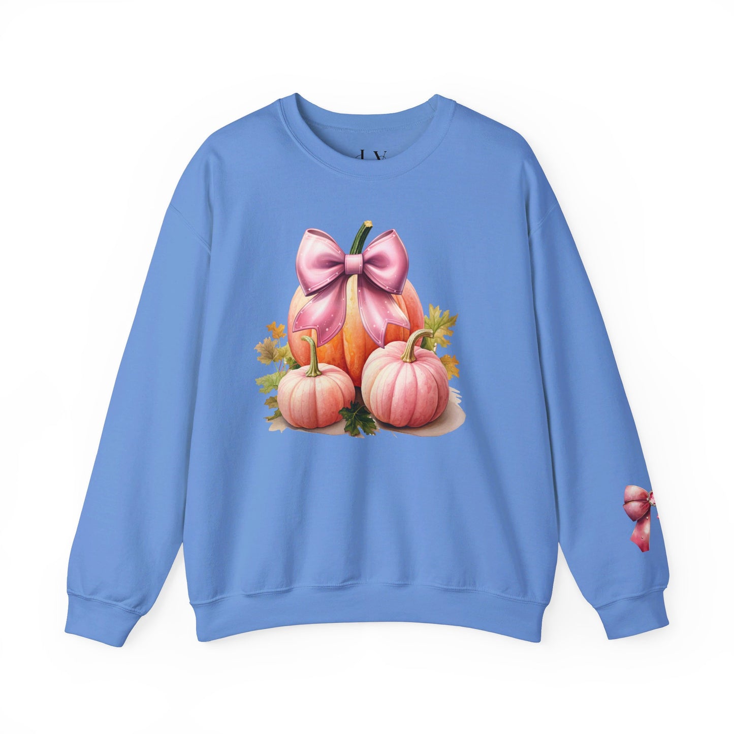 Pink Coquette Pumpkin Crewneck Sweatshirt