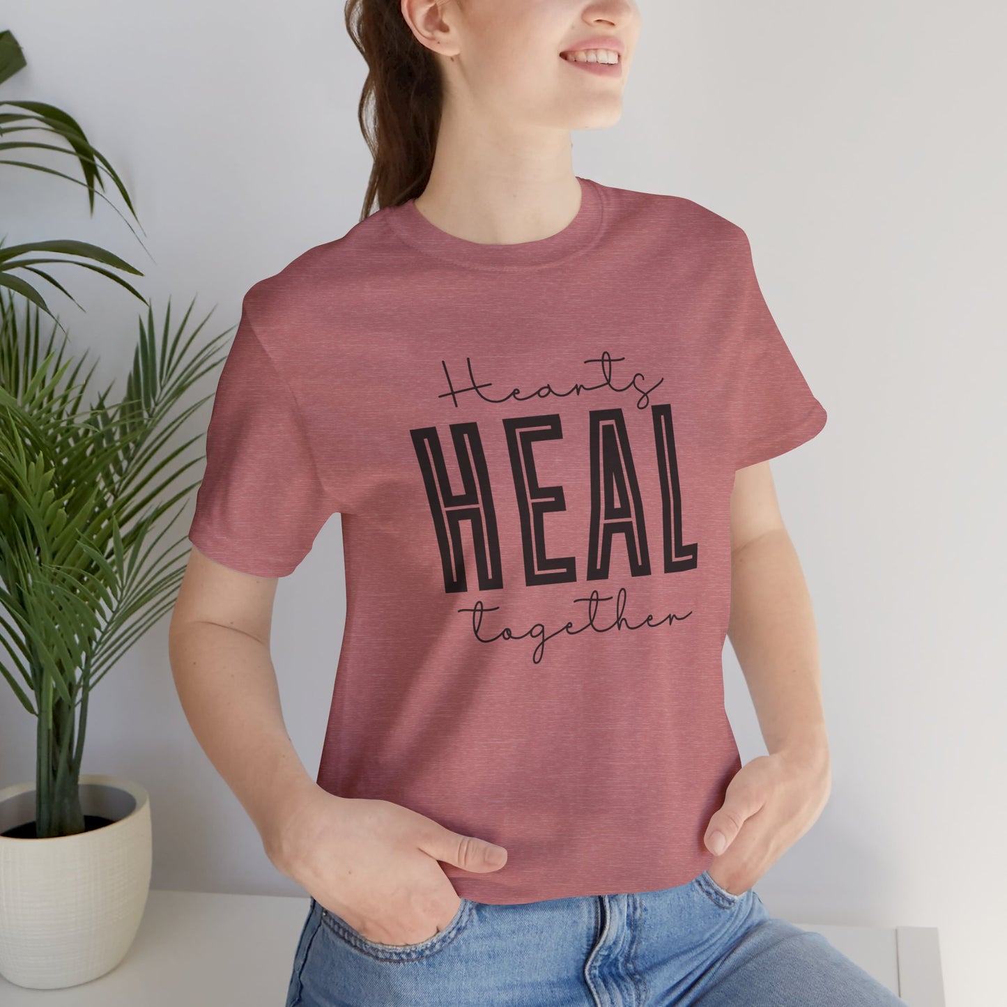 Hearts Heal Together Short Sleeve T-Shirt