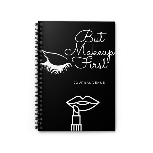 Spiral Beauty Makeup Artists Journals  and Notebooks