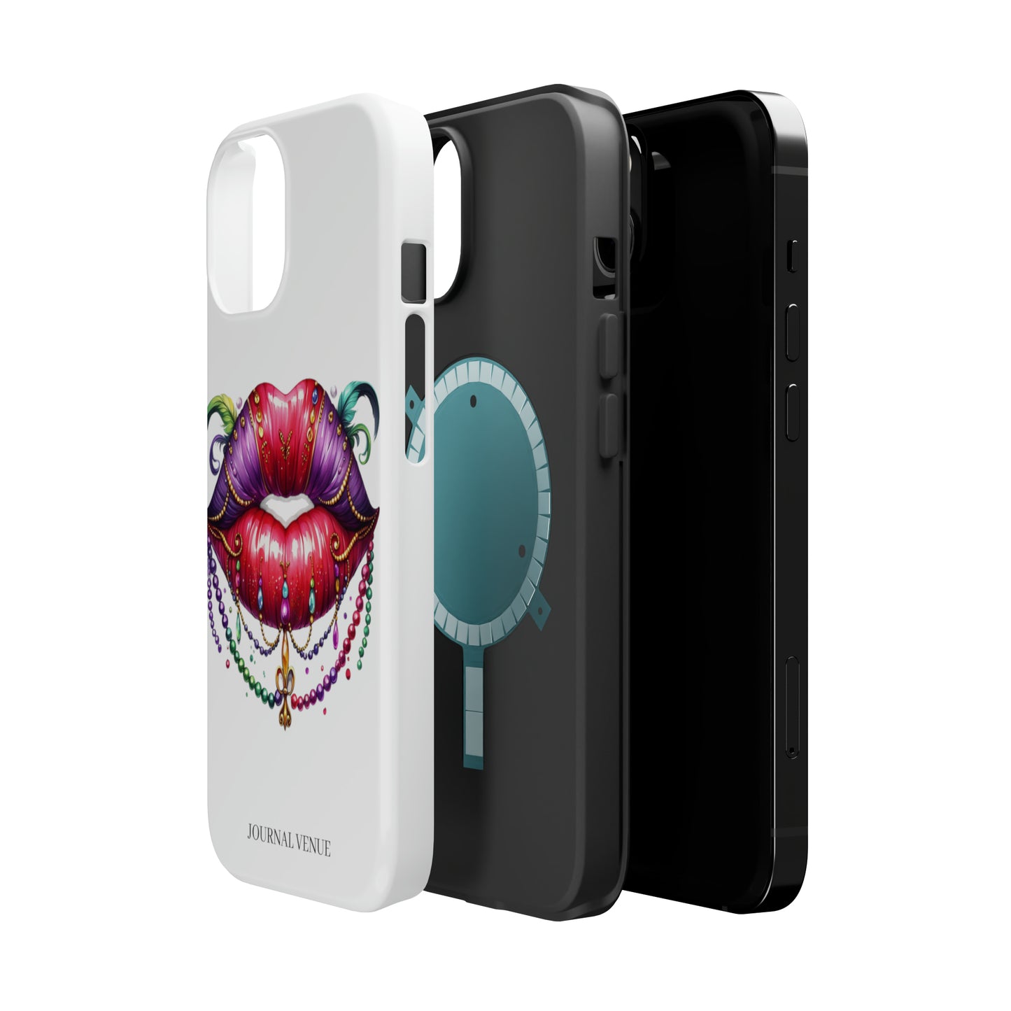 Mardi Gras Lip  Iphone Cases - JOURNAL VENUE