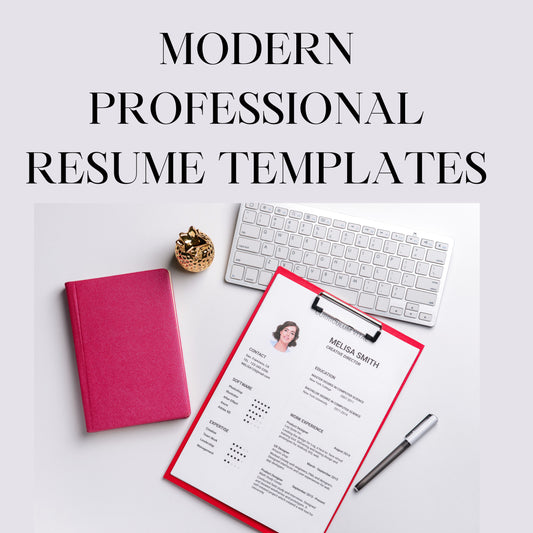 Modern Professional Resume Templates- JOURNAL VENUE