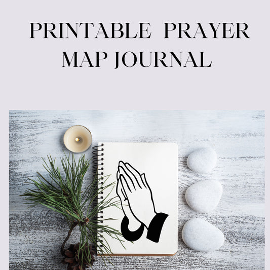 Printable Prayer Map Journal  - JOURNAL VENUE