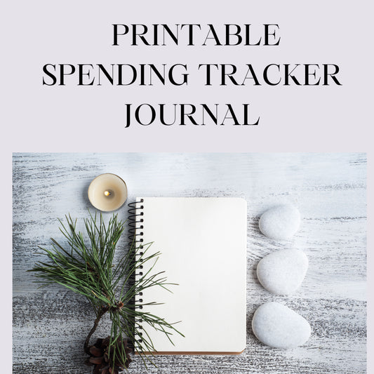  Printable Spending Tracker Journal - JOURNAL VENUE