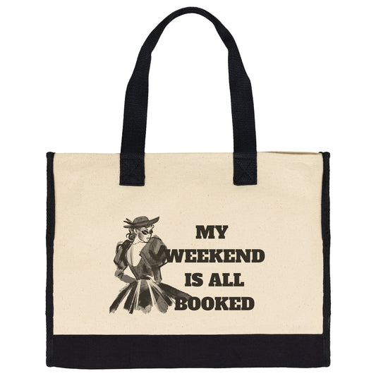 Booked Weekend Tote Bag - JOURNAL VENUE