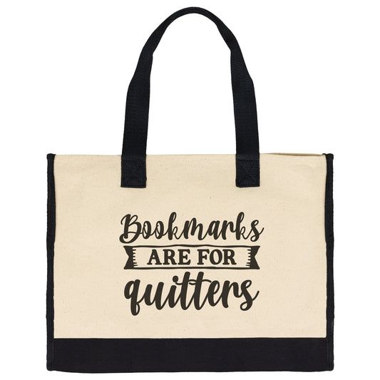 Bookmarks For Quitters Tote Bag - JOURNAL VENUE