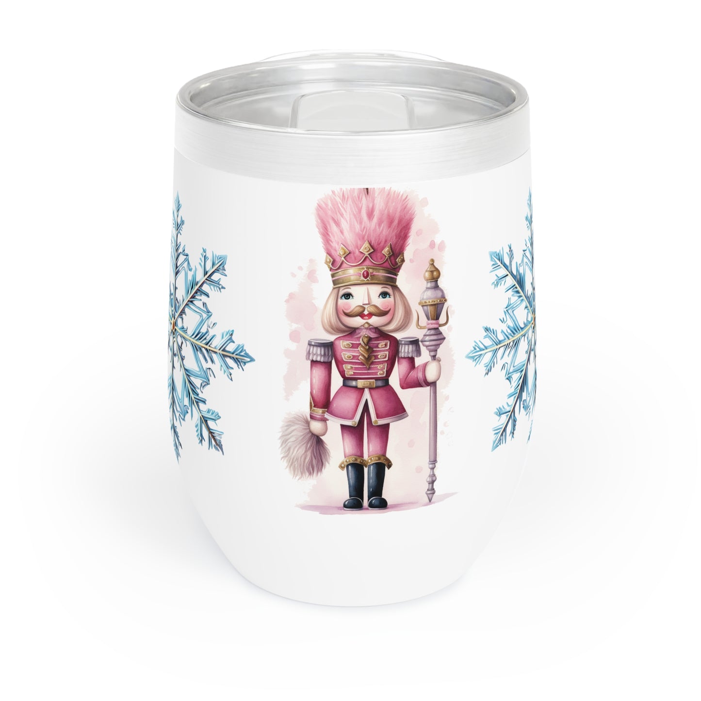 Christmas Nutcracker Wine Tumbler - JOURNAL VENUE