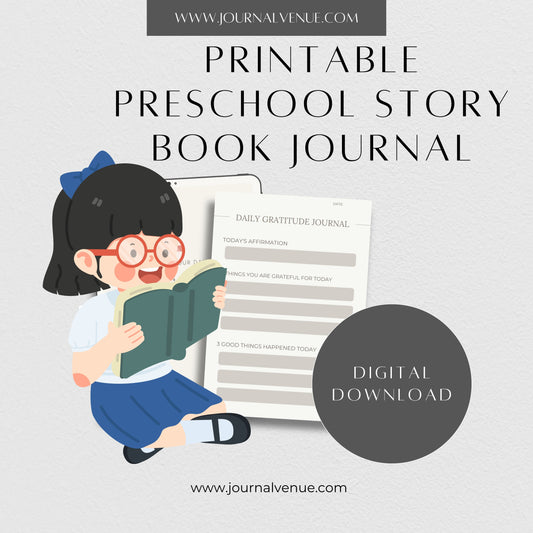 Preschool Story Book Journal - JOURNAL VENUE