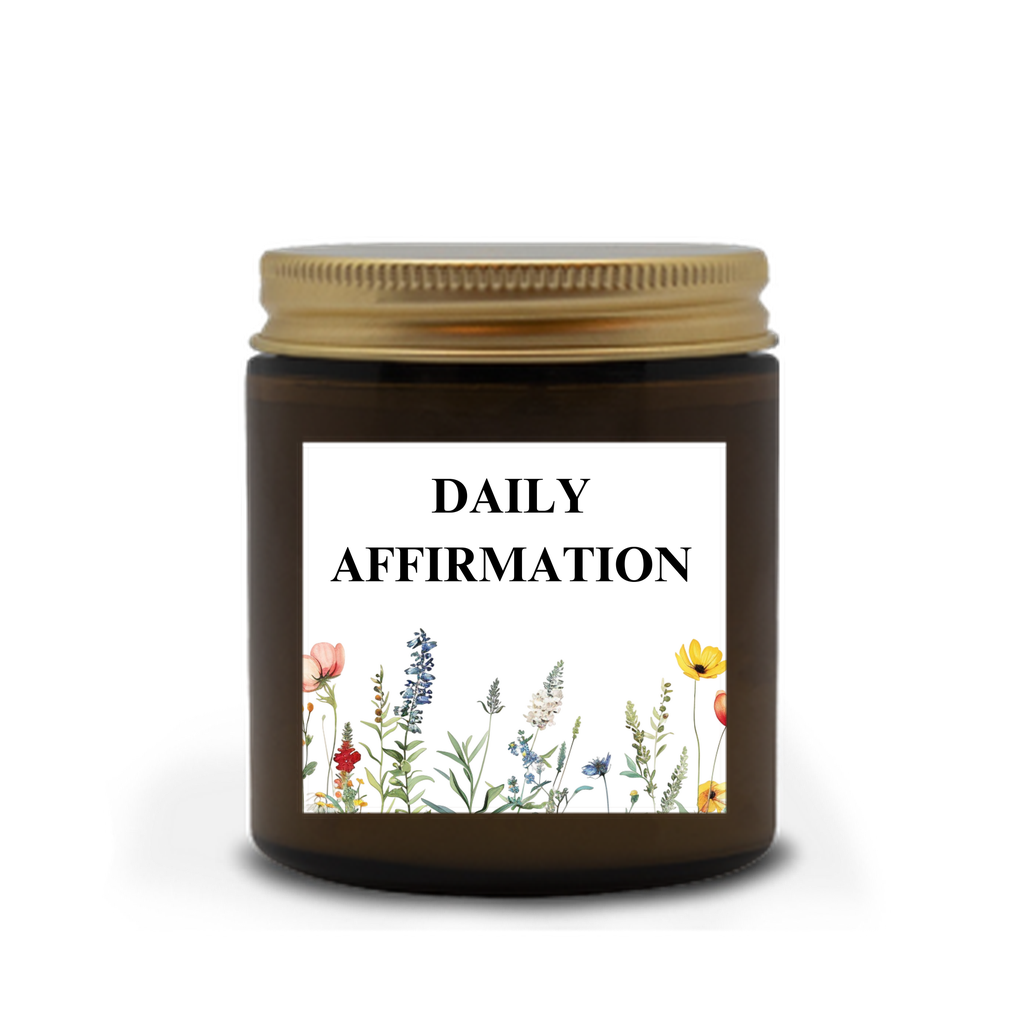 Daily Affirmation Scented Candles - JOURNAL VENUE