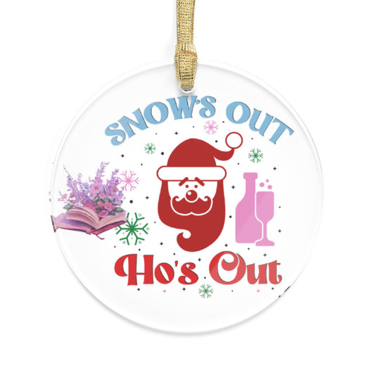 Snows Out Christmas Acrylic Ornaments - JOURNAL VENUE