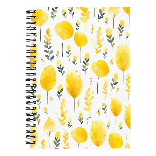 Sunshine Floral Journal Notebook - JOURNAL VENUE