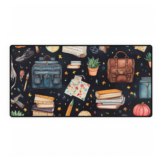 Teach Collage Mouse Pad  Desk Mats - JOURNAL VENUE