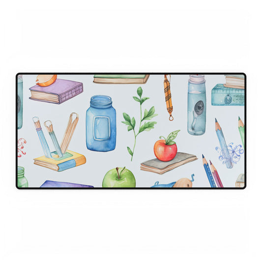 Teachers Teach Collage Mouse Pad Desk Mats - JOURNAL VENUE