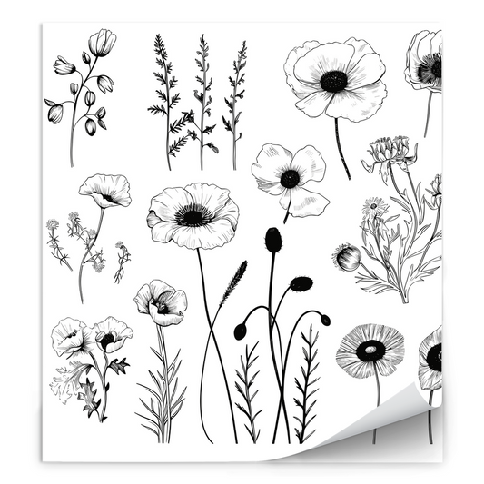 Floral Photo Notepads