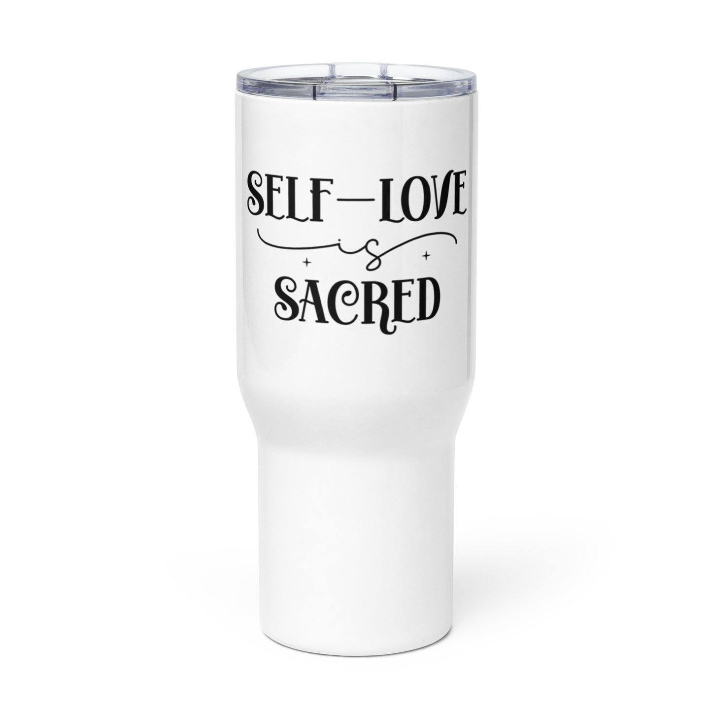 Self Love is Sacred Travel Mug - JOURNAL VENUE