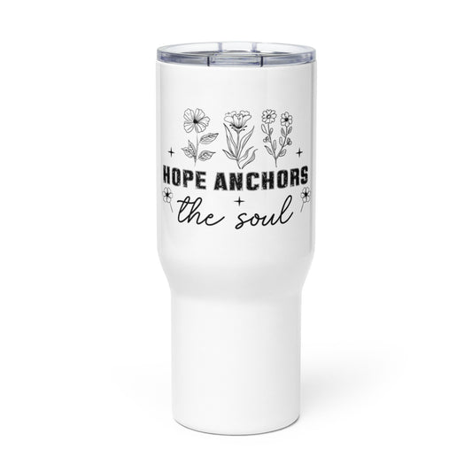 Hope Anchors The Soul Travel Mug - JOURNAL VENUE