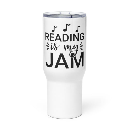 Reading is My Jam Travel Mug