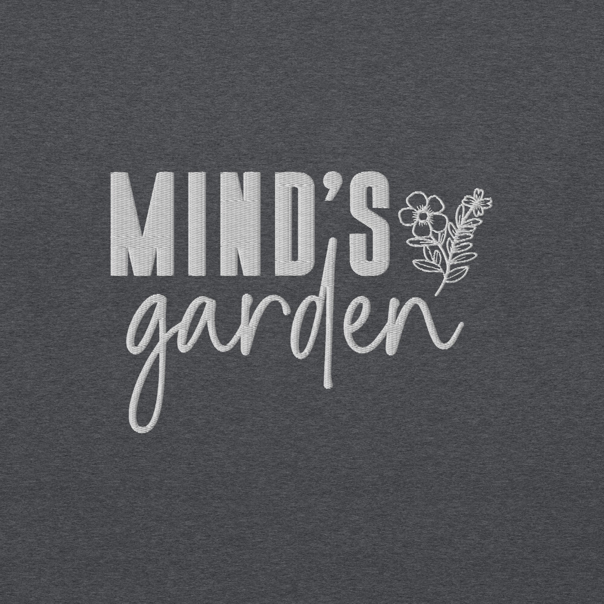 Minds Garden Embroidered Sweatshirt - JOURNAL VENUE