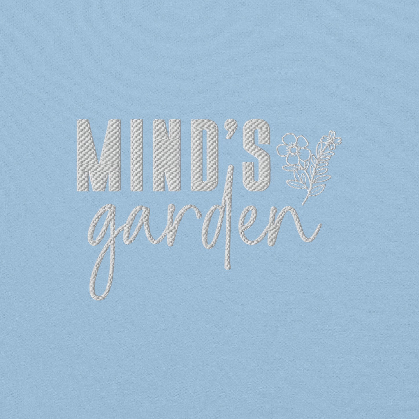 Minds Garden Embroidered Sweatshirt - JOURNAL VENUE