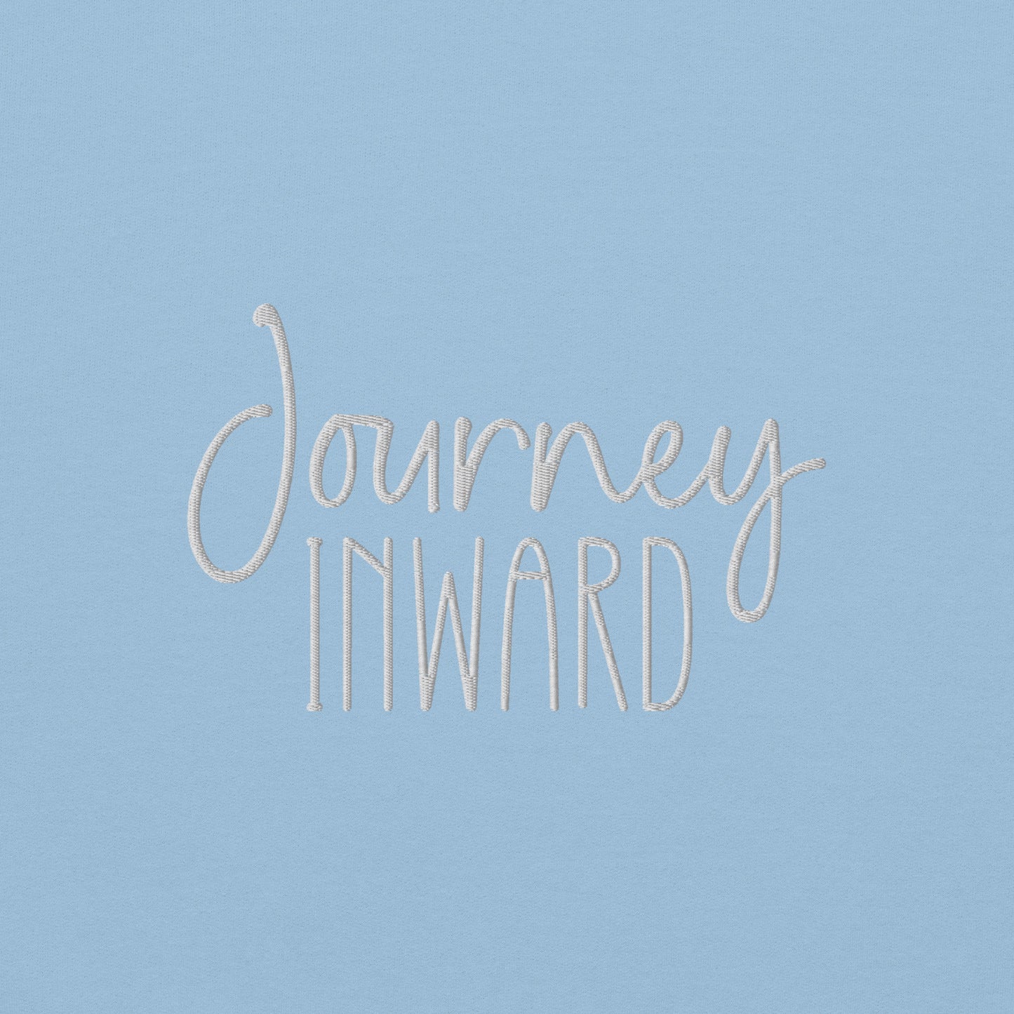 Journey inward Embroidered Sweatshirt - JOURNAL VENUE