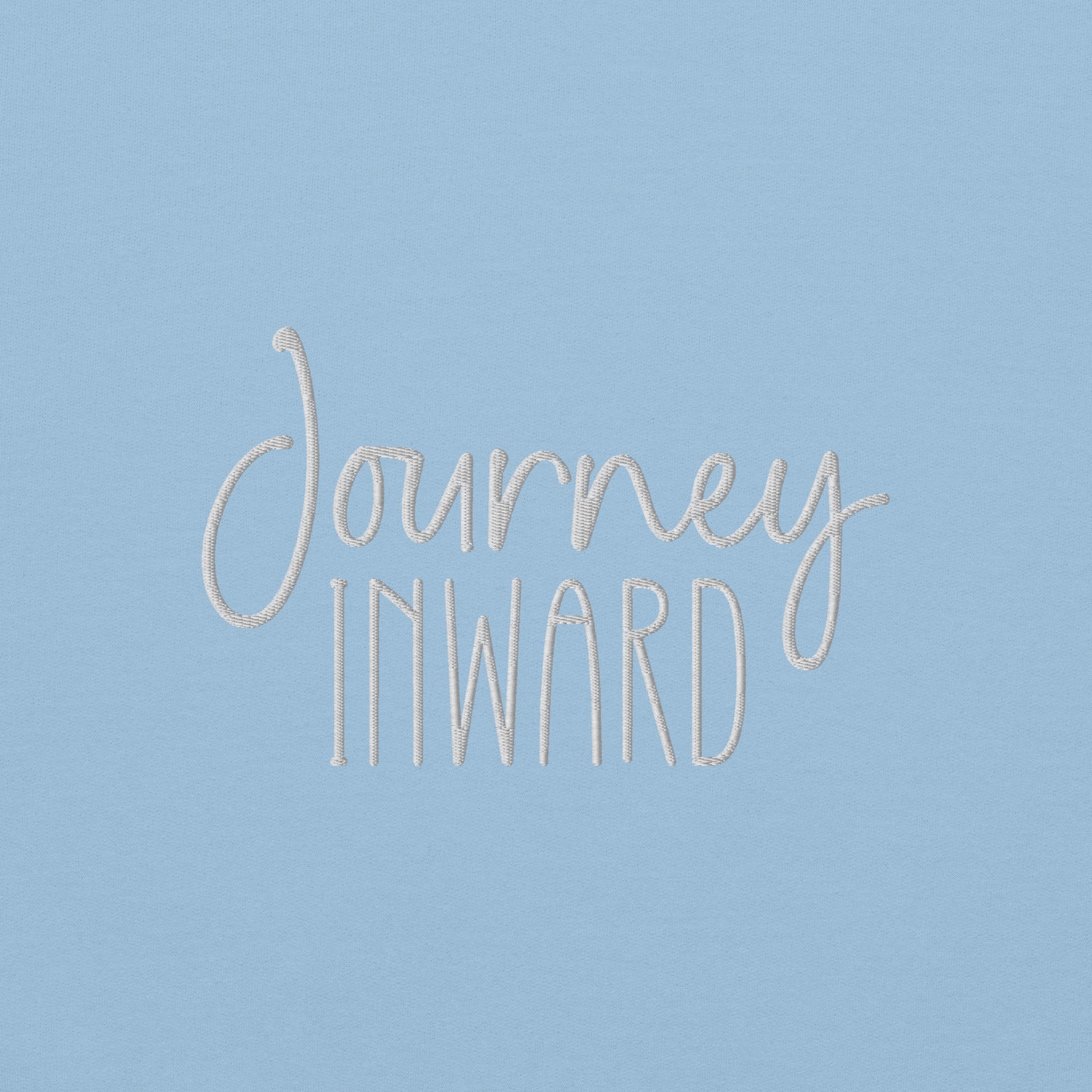 Journey inward Embroidered Sweatshirt - JOURNAL VENUE