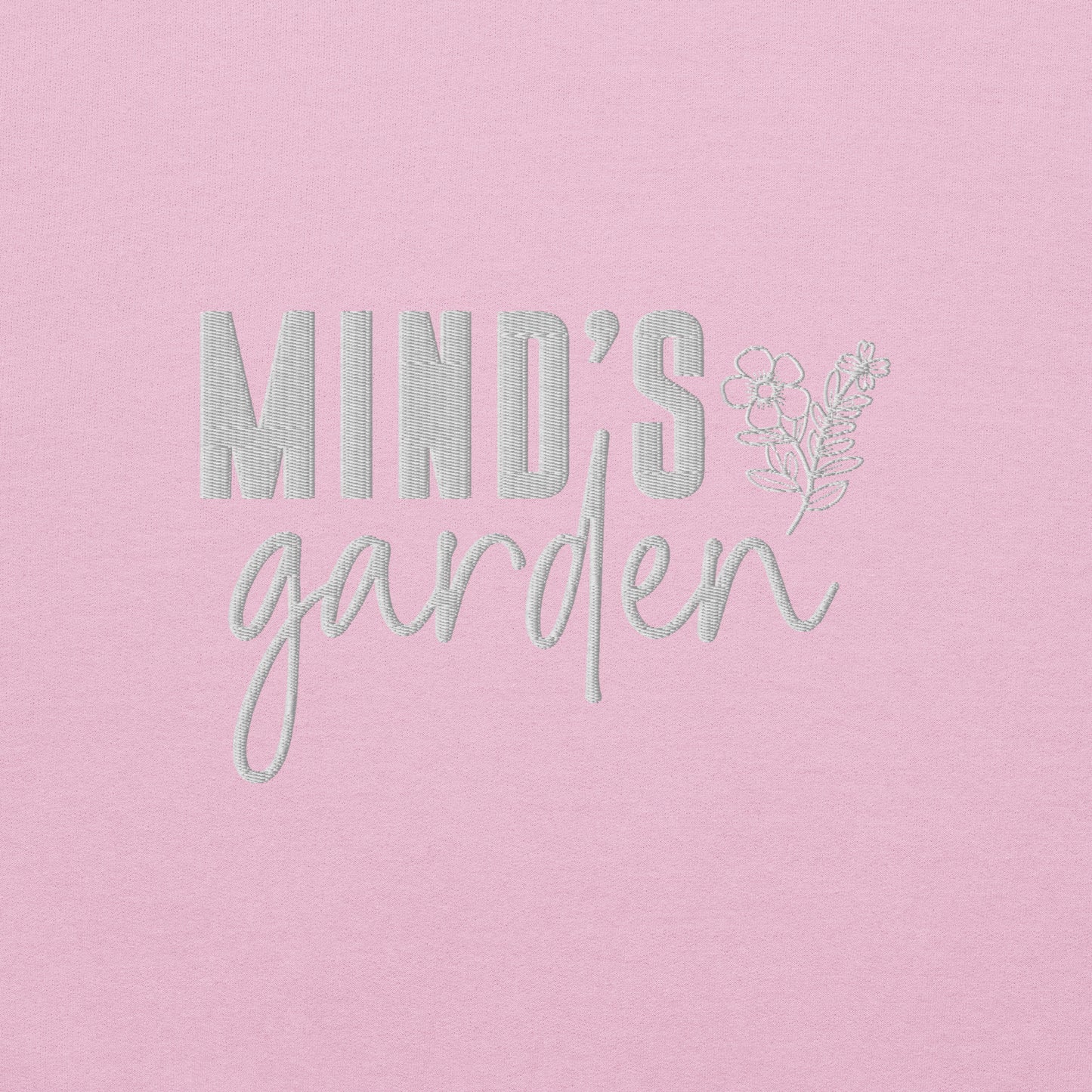 Minds Garden Embroidered Sweatshirt - JOURNAL VENUE