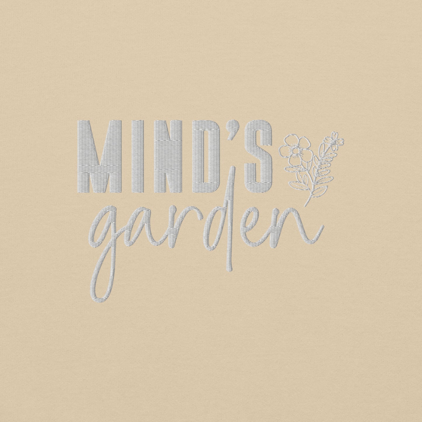 Minds Garden Embroidered Sweatshirt - JOURNAL VENUE