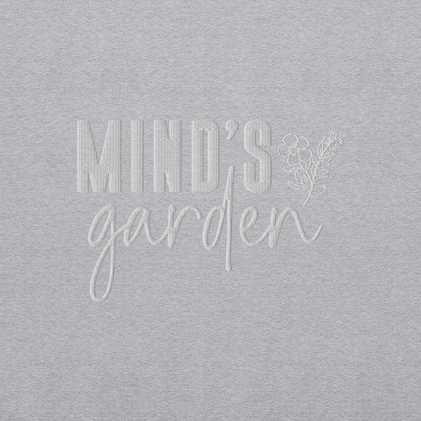 Minds Garden Embroidered Sweatshirt - JOURNAL VENUE