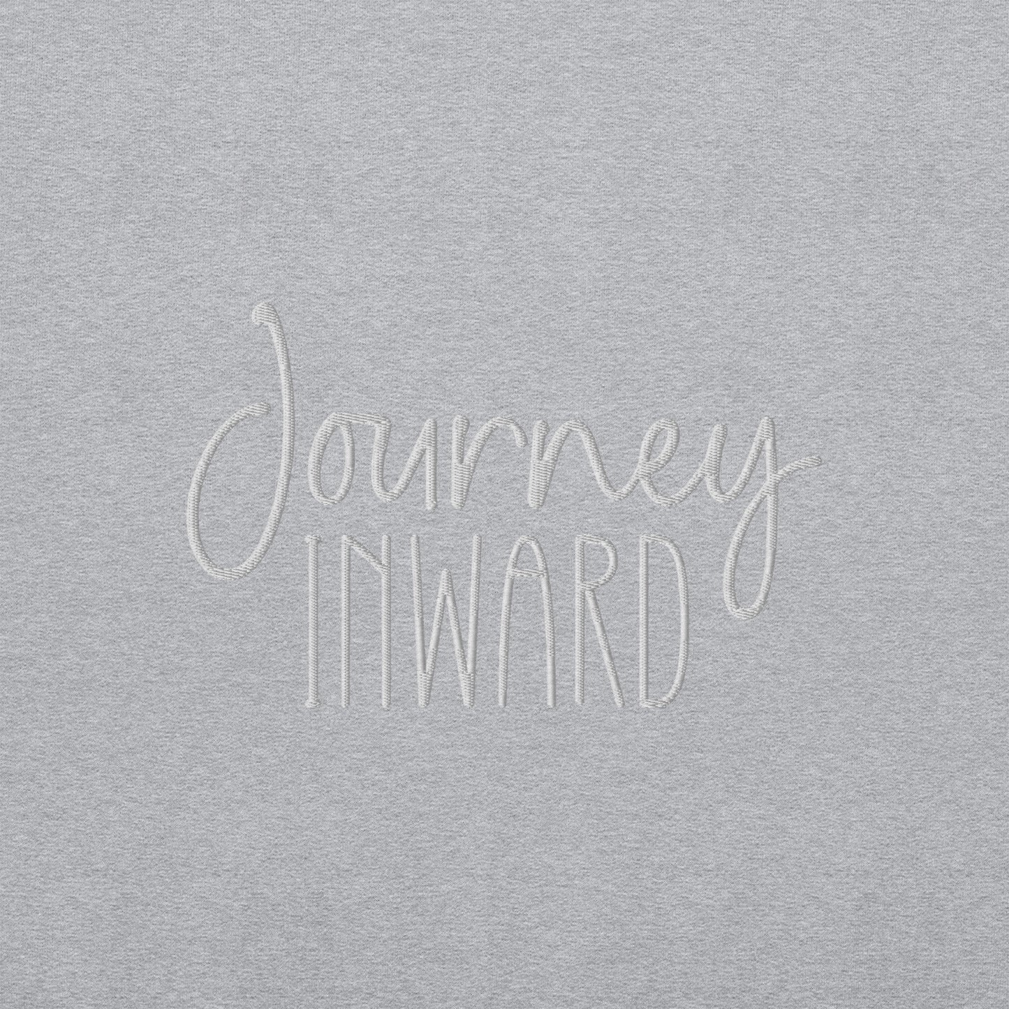 Journey inward Embroidered Sweatshirt - JOURNAL VENUE