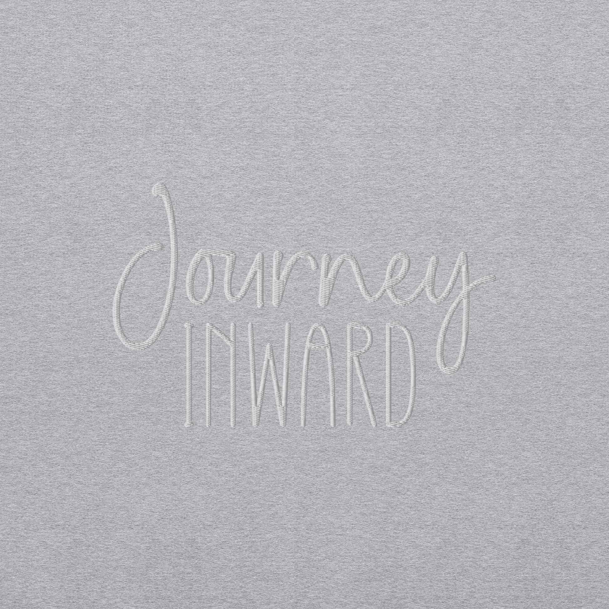 Journey inward Embroidered Sweatshirt - JOURNAL VENUE