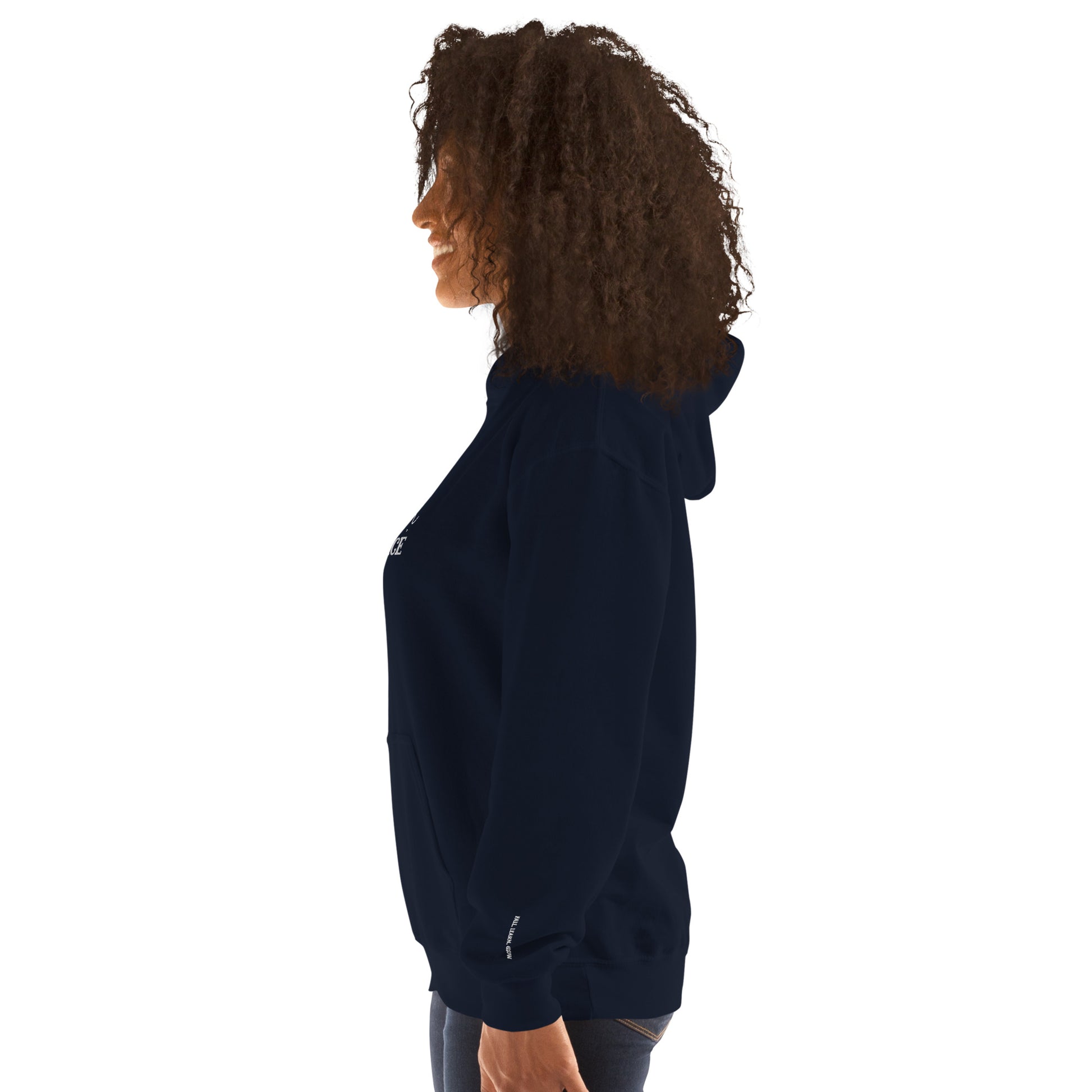 Rise Fall Grow Embroidered Hoodie - JOURNAL VENUE