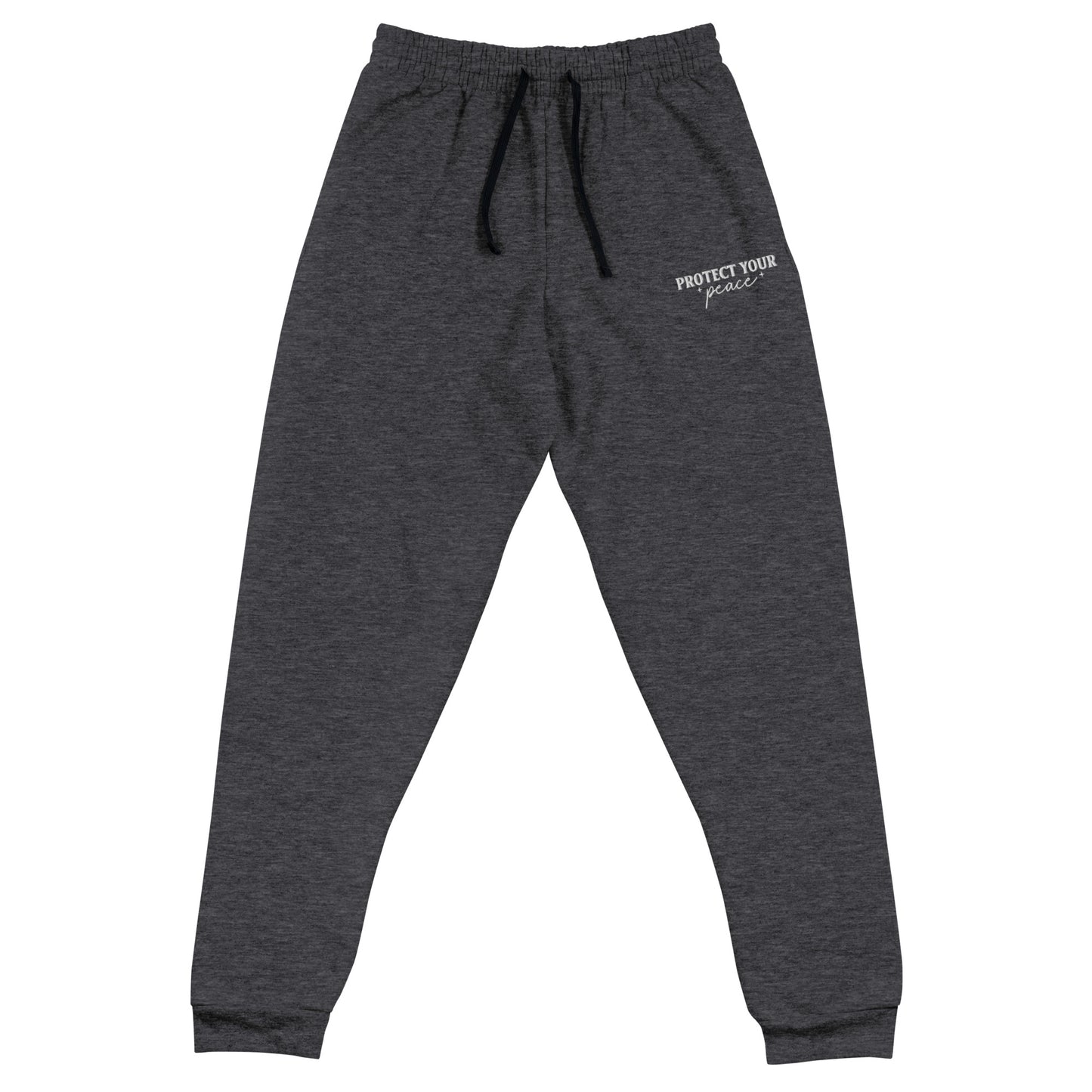 Protect Your Peace Embroidered Joggers - JOURNAL VENUE