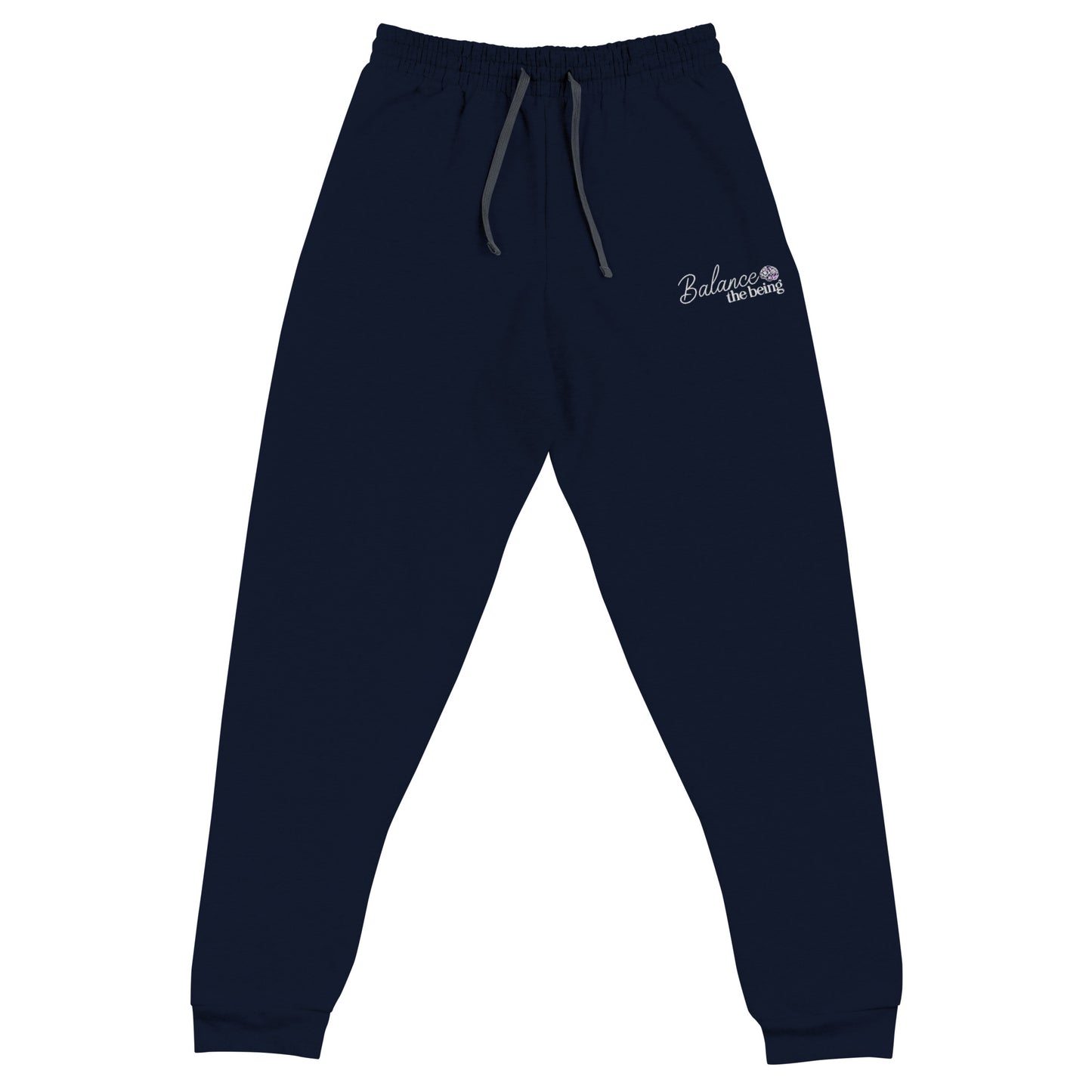 Balance The Being Embroidered Joggers  - JOURNAL VENUE